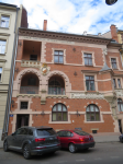 Haus mit Esel 